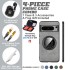 Google Pixel 7A/8/8 Pro Series 4-Piece Combo with 360° Rotatable Stand Google Pixel 7A/8/8 Pro Series 4-Piece Combo with 360° Rotatable Stand