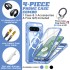 Google Pixel 9 Series 4-Piece Combo with Magnetic Phone Ring Holder Google Pixel 9 Series 4-Piece Combo with Magnetic Phone Ring Holder
