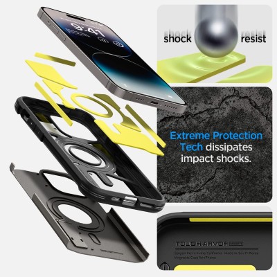 Ultimate Magnetic iPhone Case Bundle: Stand + Noise-Cancelling Earbuds + 4-in-1 Cable
