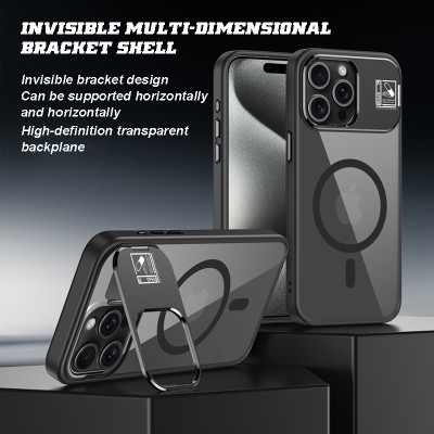 WITTYCOMBO Stylish iPhone Combo: Magnetic Case, Bone Conduction Headphones & Fast Charger