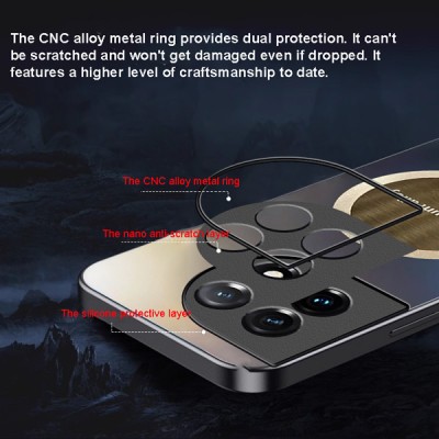 OnePlus 10 Pro/11/12 Series 4-Piece Combo with Stylish PC & TPU Case