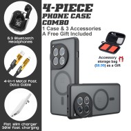 OnePlus 12/13/ACE 3/ACE 2V Series 4-Piece Combo with MagSafe Compatibility