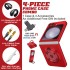 Sci-Fi Red Accessories Bundle for Samsung Galaxy S23Ultra/S24 Ultra: Bluetooth Earbuds, Charger, & USB Drive Sci-Fi Red Accessories Bundle for Samsung Galaxy S23Ultra/S24 Ultra: Bluetooth Earbuds, Charger, & USB Drive