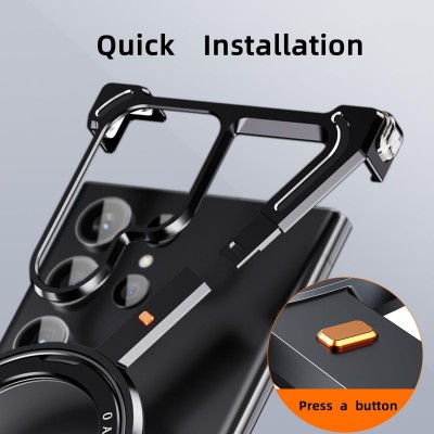 Galaxy S24 Marble Case: Hi-Fi Earbuds, 4-in-1 Cable & GaN Charger