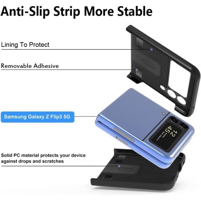 Premium Accessory Kit for Samsung Galaxy Z Flip 4 – Durable Case, Hi-Fi Earbuds & More | WITTYCOMBO