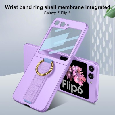 Samsung Galaxy Z Flip5/Flip6 Accessory Bundle – Stylish Case, Fast Charger, Earbuds & More