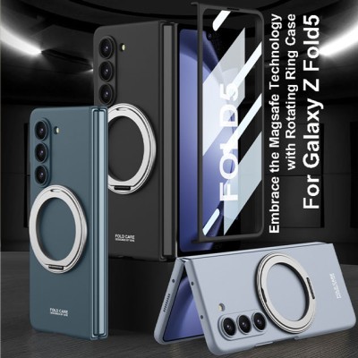 Samsung Galaxy Z Fold5 Wireless Charging Case Combo with Hi-Fi Earbuds & Fast Charger